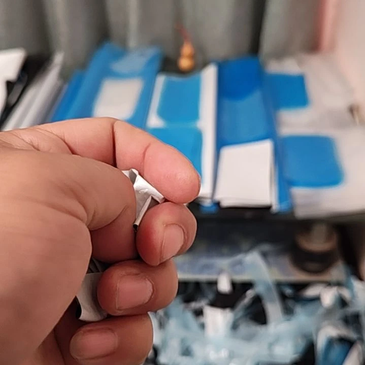 老***油8*20*12丝黑白膜裁剪一张