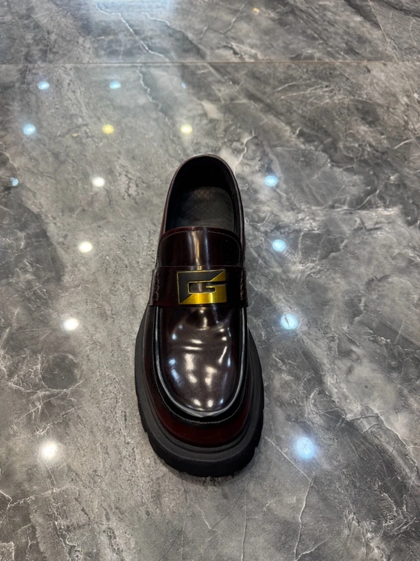 开边株牛皮商务男鞋