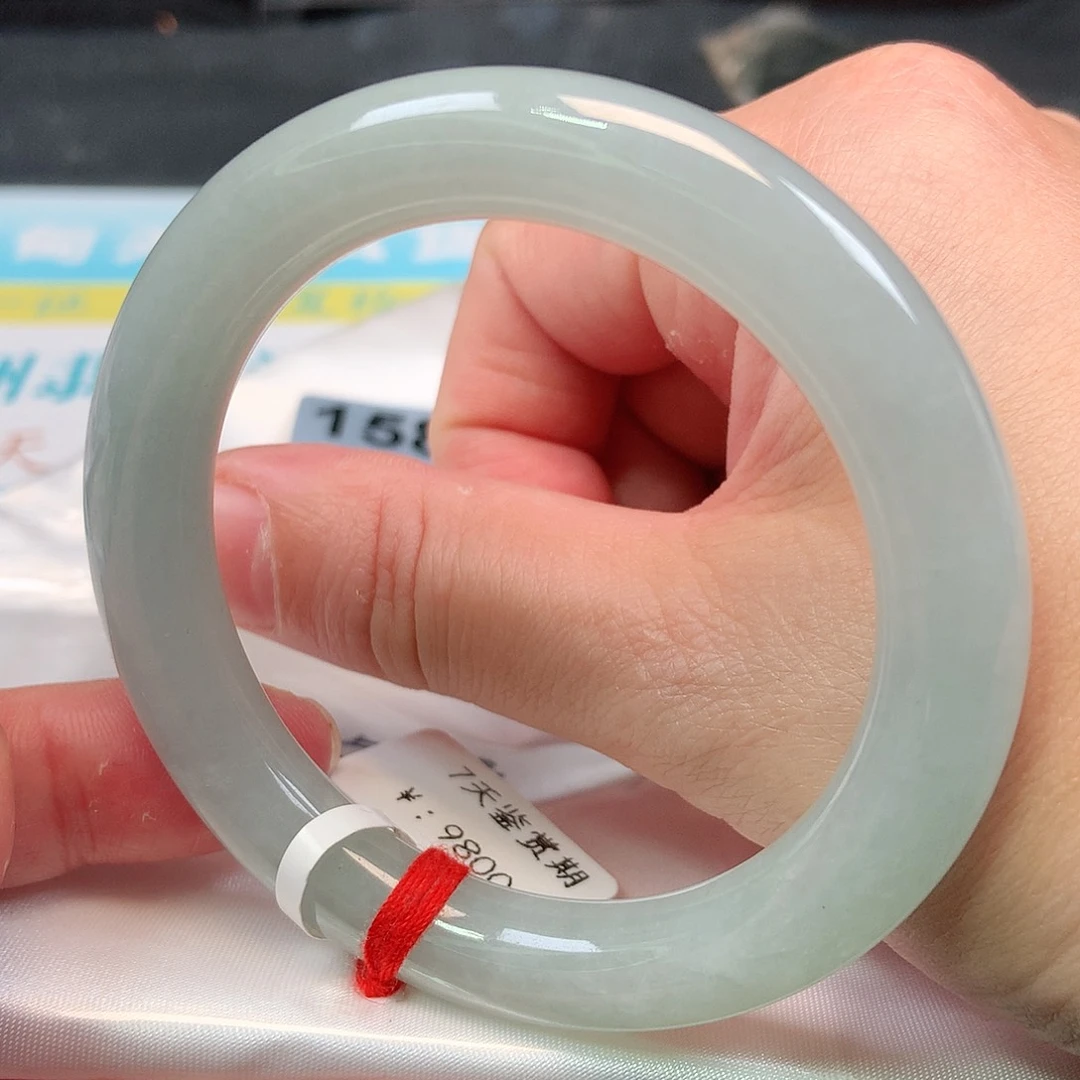 未镶嵌手镯翡翠1585号