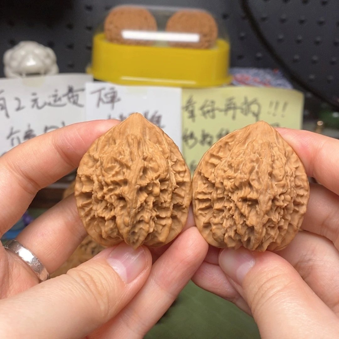 文玩核桃吊坠37野生鸭疆石一物一图全品