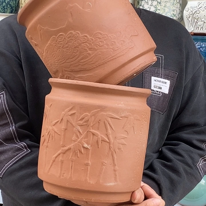 花盆紫砂口20高20福利