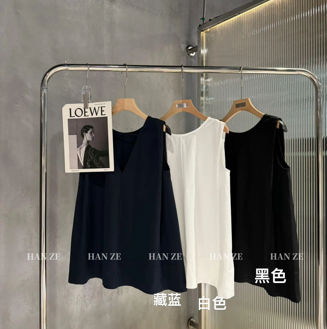 杨杨 HZ-夏季简约百搭显瘦岁月无痕百搭马夹X2T178