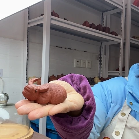 紫砂牛茶宠茶宠茶宠