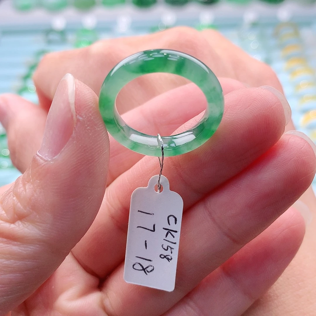 未镶嵌戒指翡翠A货缅甸翡翠