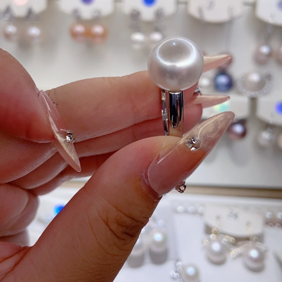 戒指未镶嵌淡水珍珠