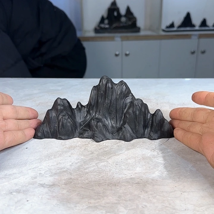 奇石茶宠鱼缸文房摆件