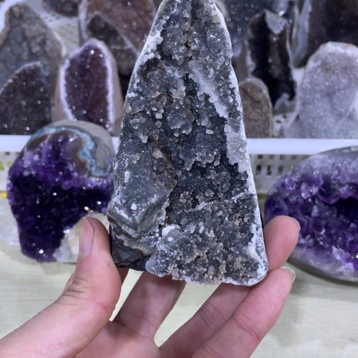 紫晶水晶软糖未镶嵌