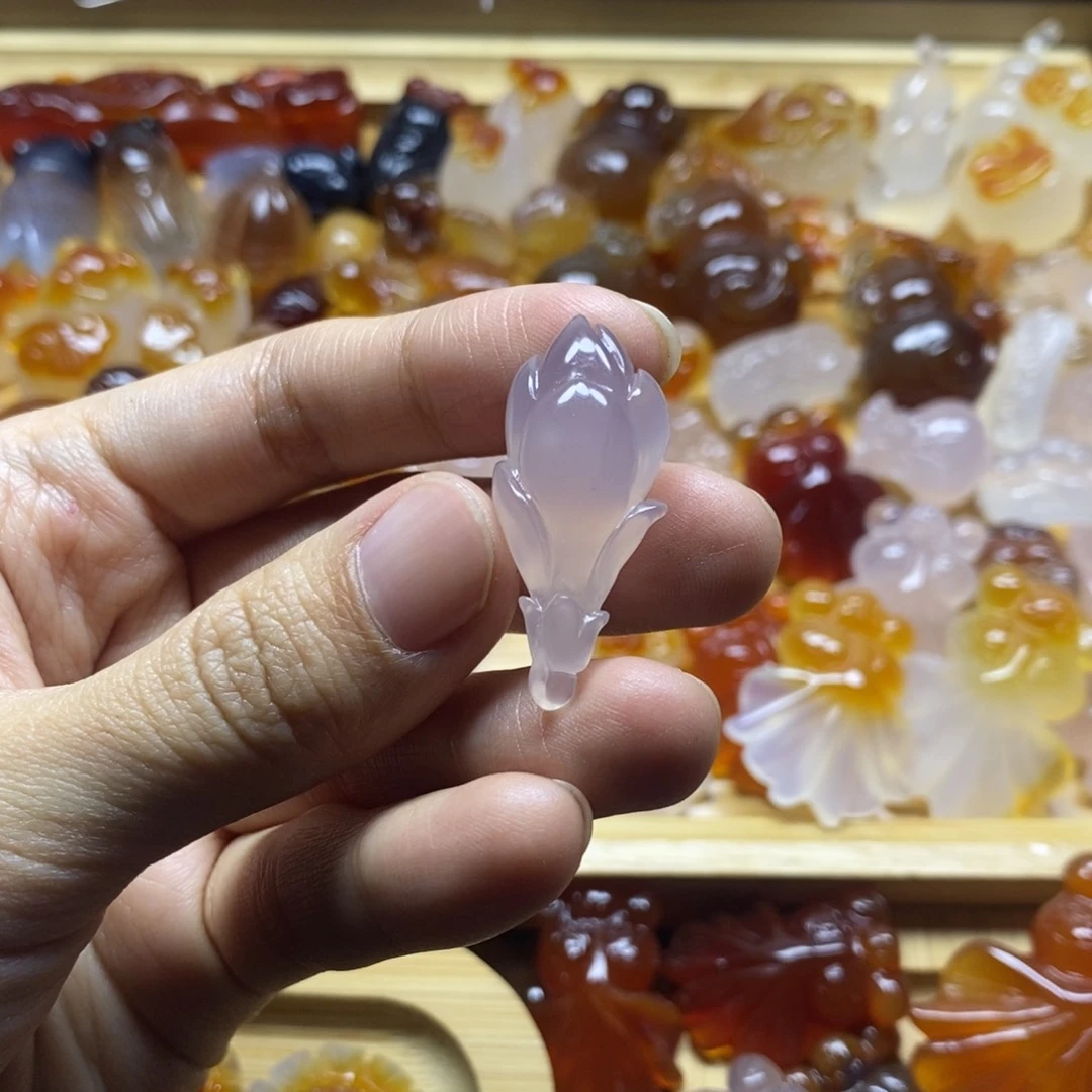 玛瑙/玉髓颈饰未镶嵌✧****空