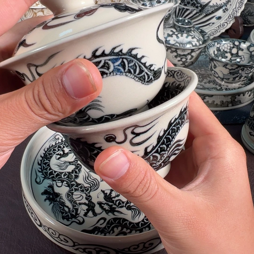 一***阳景德镇手工手绘陶瓷