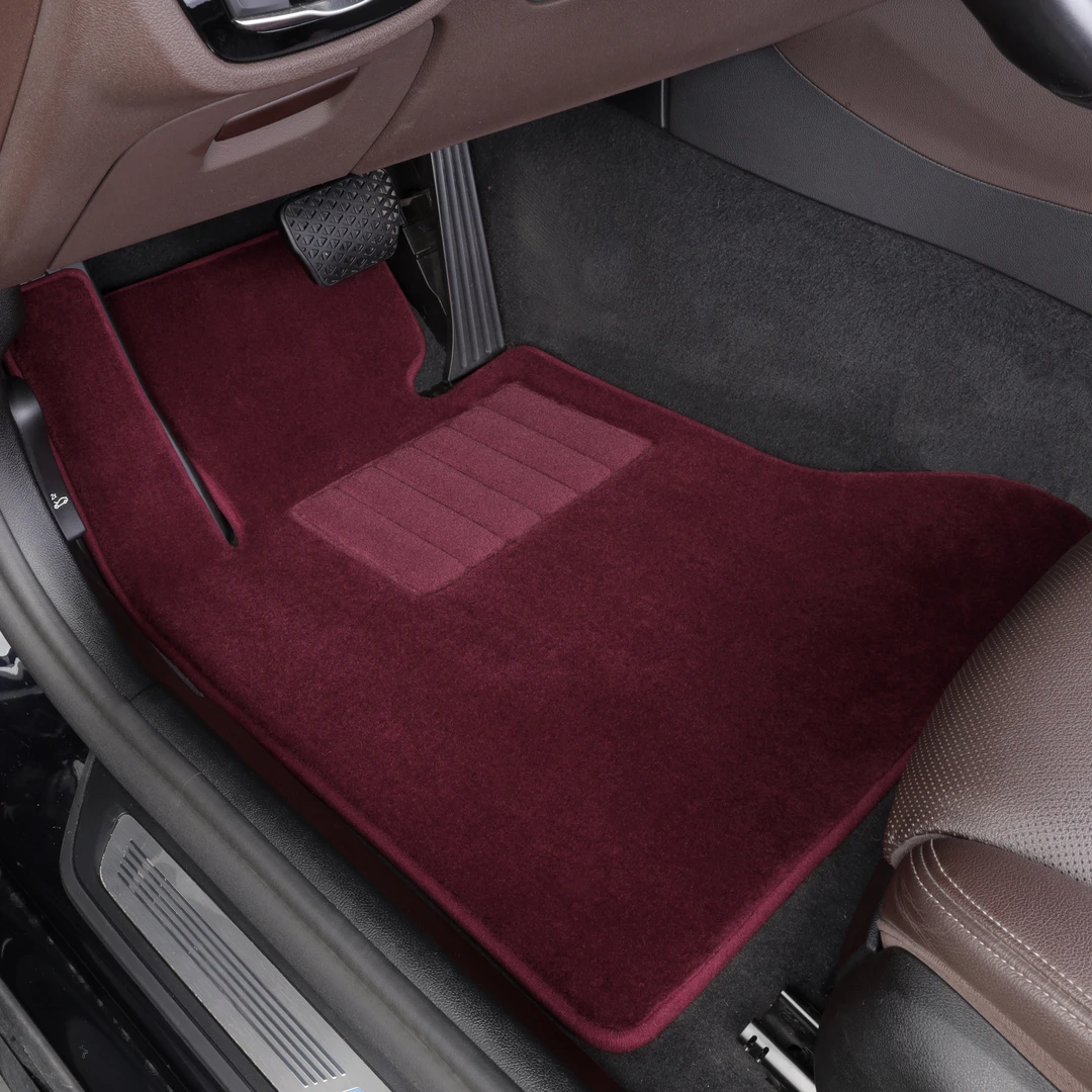 【宝马/MINI 专车专用】100%澳洲进口纯羊毛高档地毯式平铺汽车脚垫