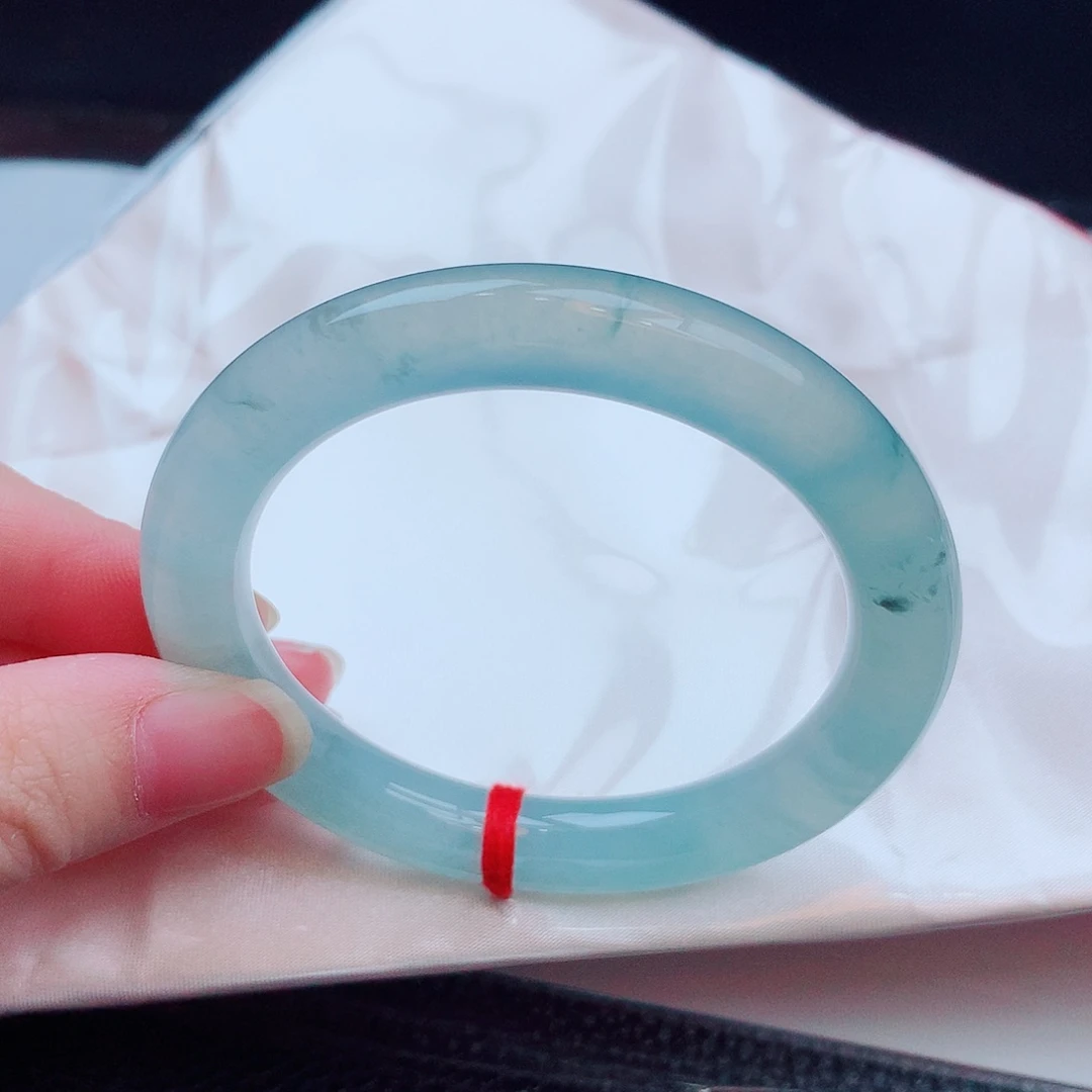 翡翠未镶嵌手镯缅甸天然翡翠A货