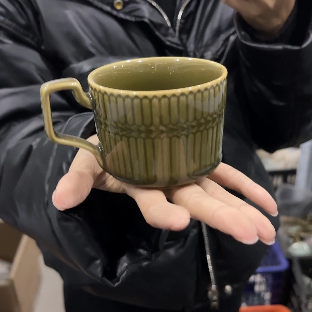 龙泉云间青瓷小米茶器