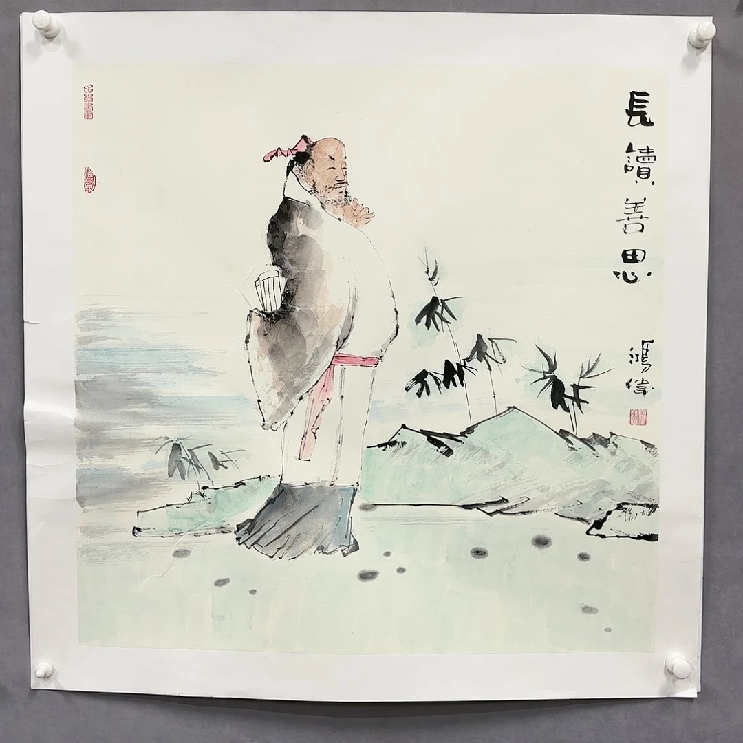 国画国画纯手绘作品请放心去藏