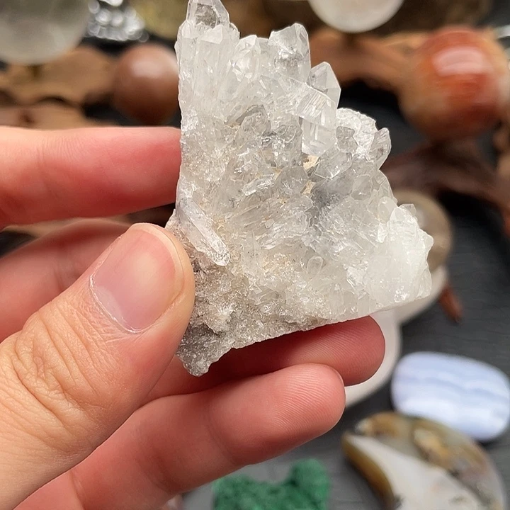 银S925镶嵌大型摆件（非配饰）水晶