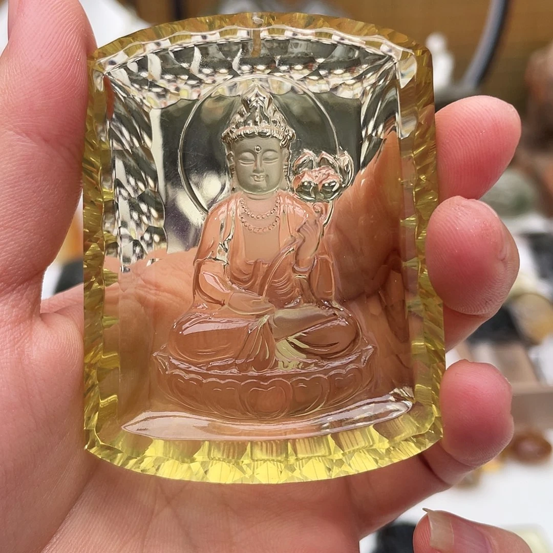 颈饰未镶嵌水晶定制