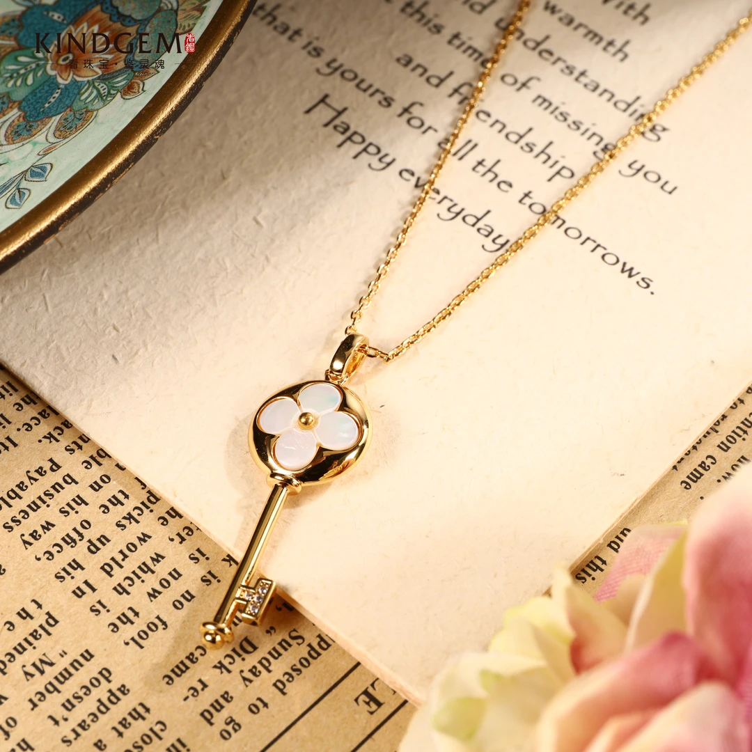 铜合金项链 C-28691 轻奢气质百搭高级感简约项链