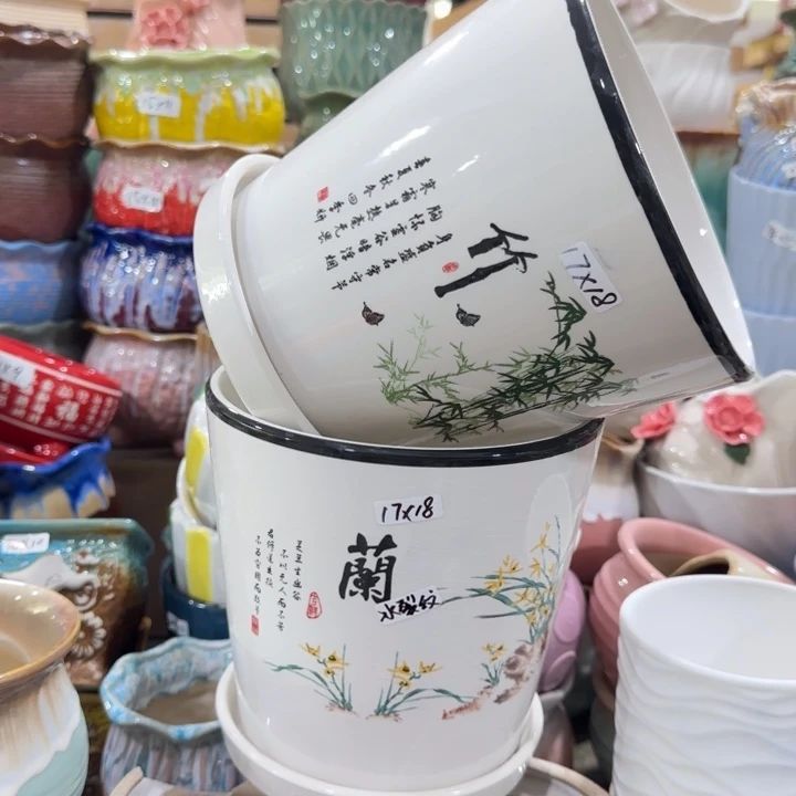 凑9块包邮，有孔，花盆