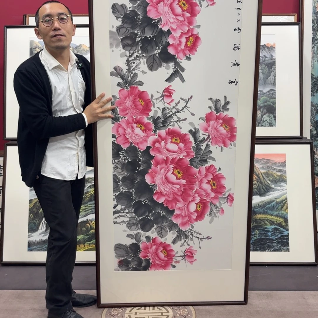 国画手绘作品210/80