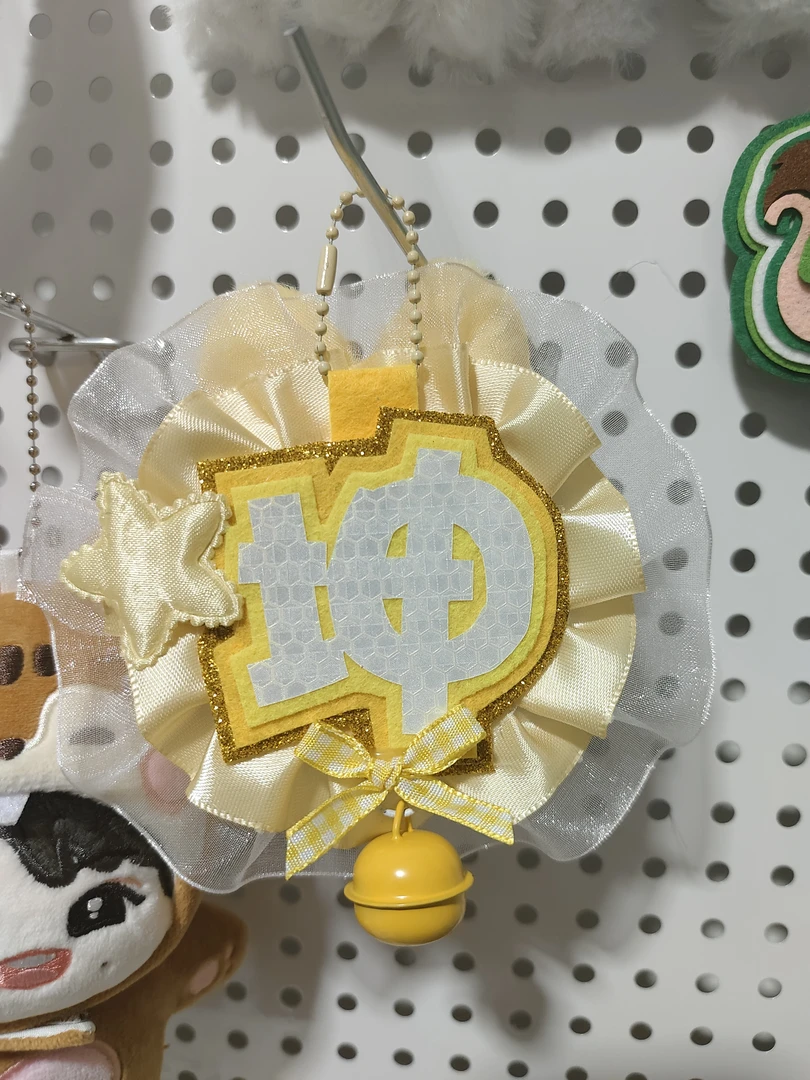 蔡徐坤反光不织布姓名牌