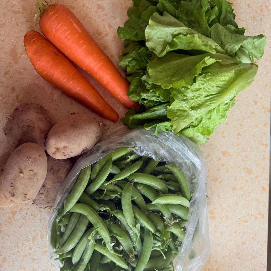 云上霞张农家新鲜蔬菜