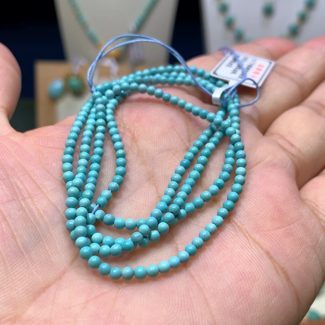 未镶嵌绿松石多圈2.5mm
