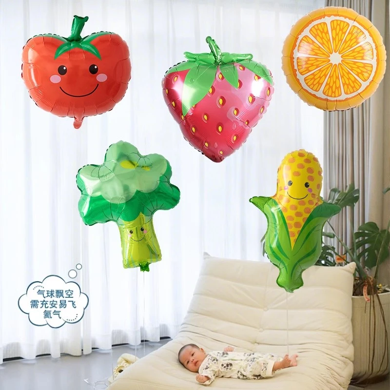 气球飘空氦气小婴儿月龄追视玩具无毒空气球绑腿卡通铝膜儿童宝宝