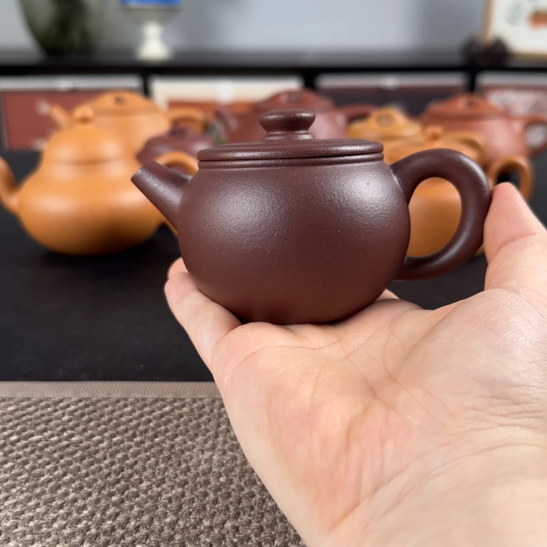 茶壶紫砂微瑕巨轮