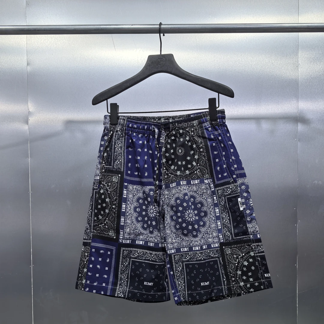 P01-71406-KUM夏季潮流时尚百搭薄款短裤 腰果