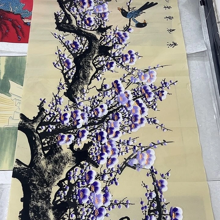 横款手绘作品开播放漏了，放漏了