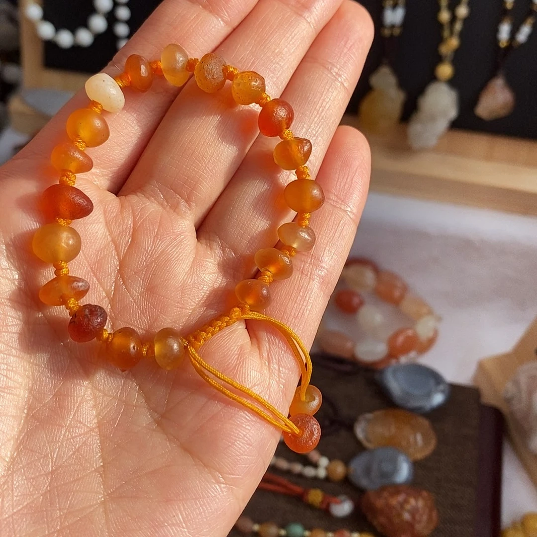 玛瑙/玉髓合金珠宝半成品