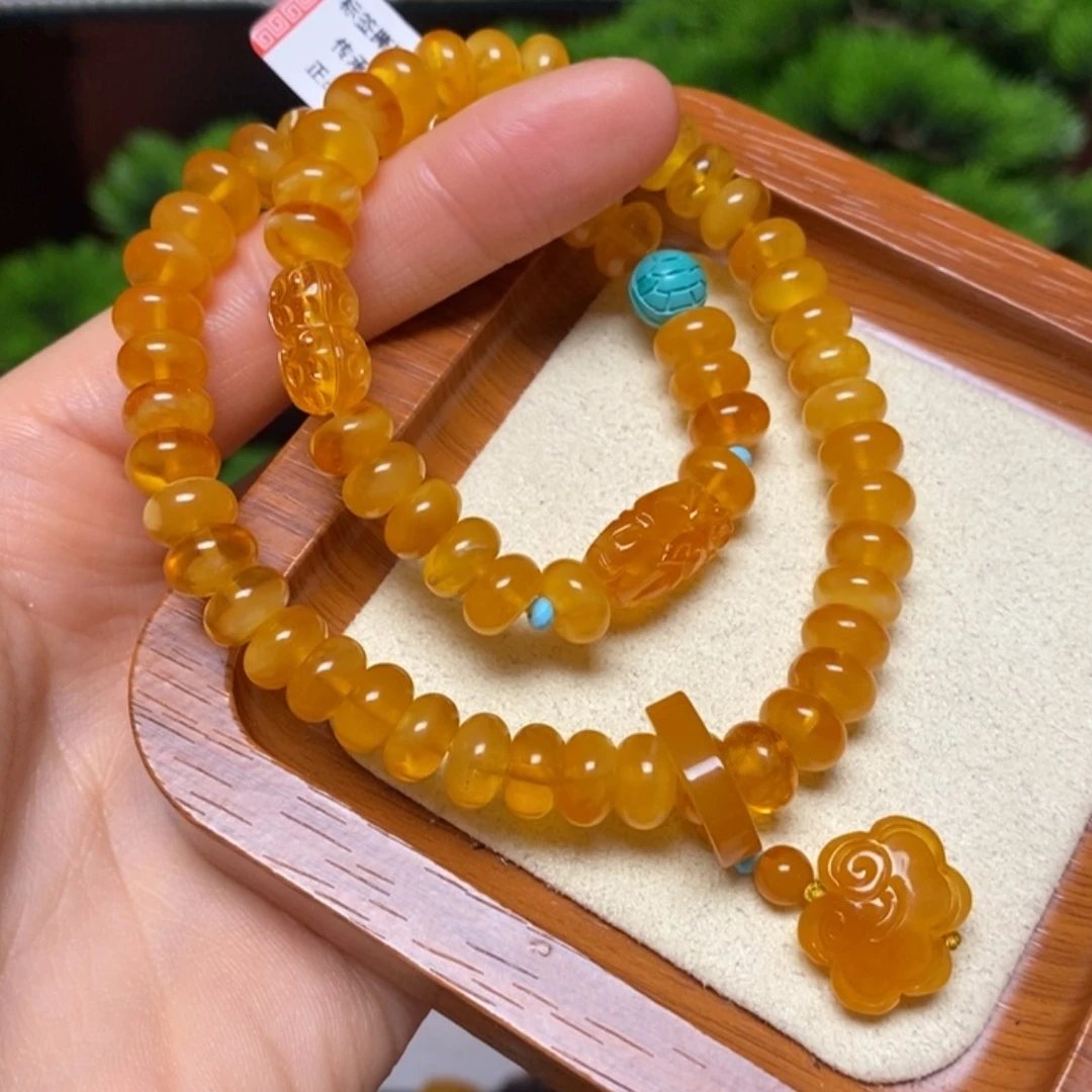 【闪购商品】手链蜜蜡未镶嵌手串
