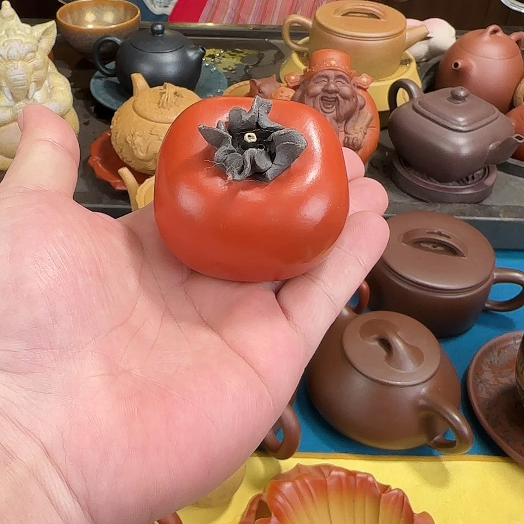 紫砂茶壶事事如意