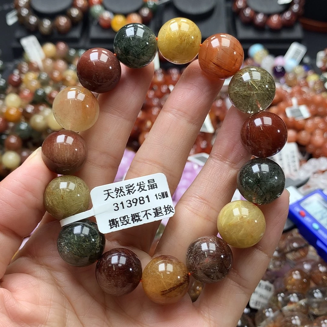 *****水晶手链未镶嵌，，，