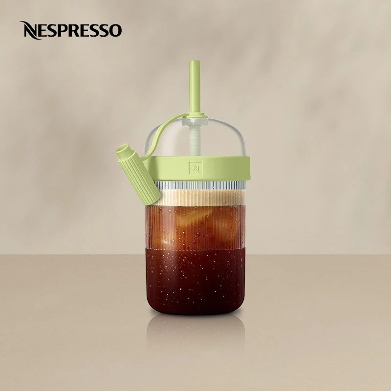 NESPRESSO/奈斯派索冰摇宝宝杯 透明便携式随行杯咖啡杯 540ml