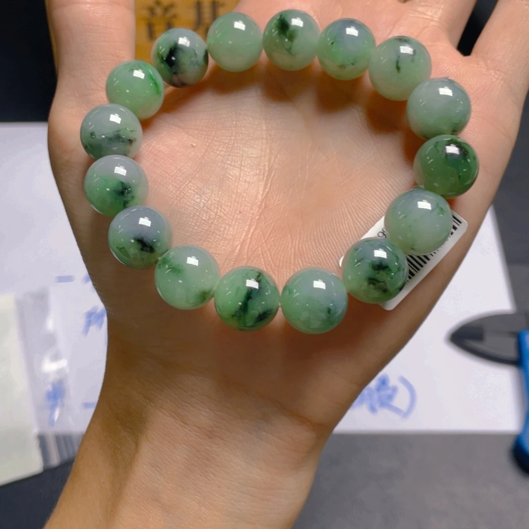 未镶嵌定制翡翠手串