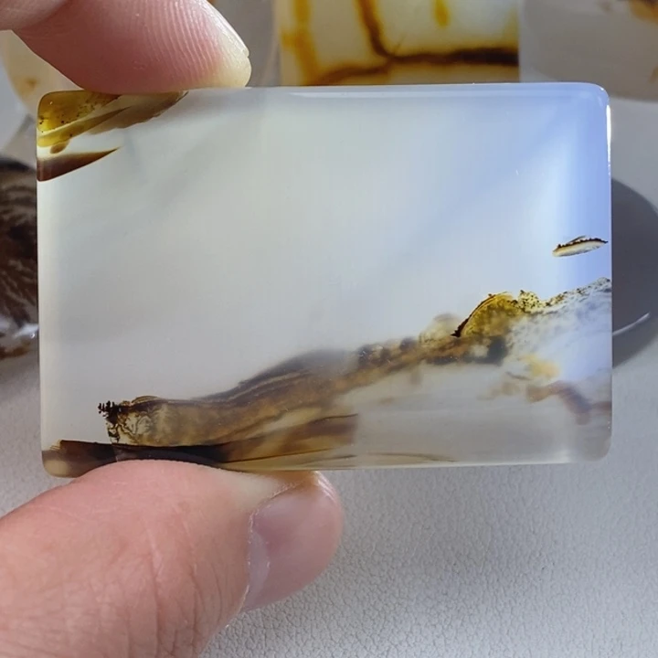 未镶嵌奇石玛瑙/玉髓婉*