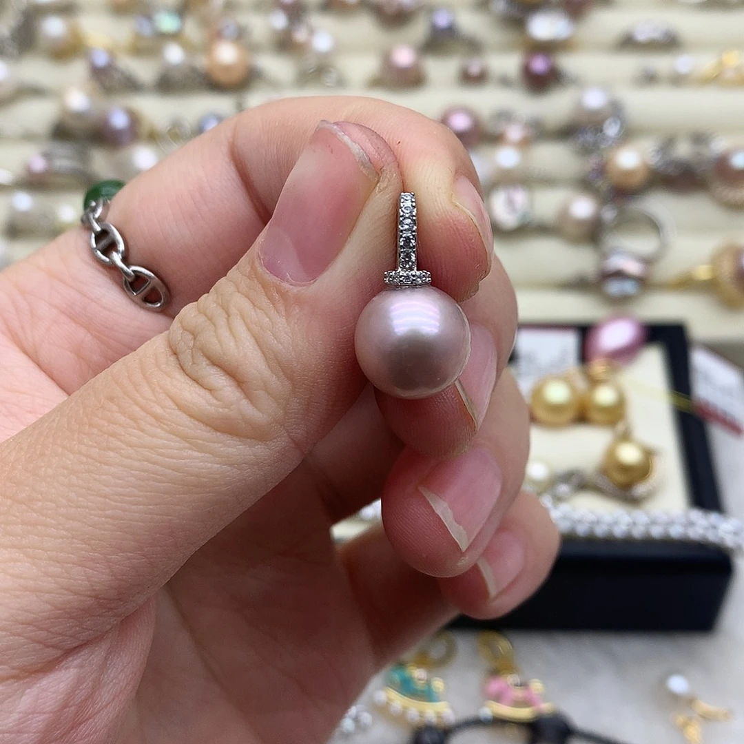 淡水珍珠合金颈饰