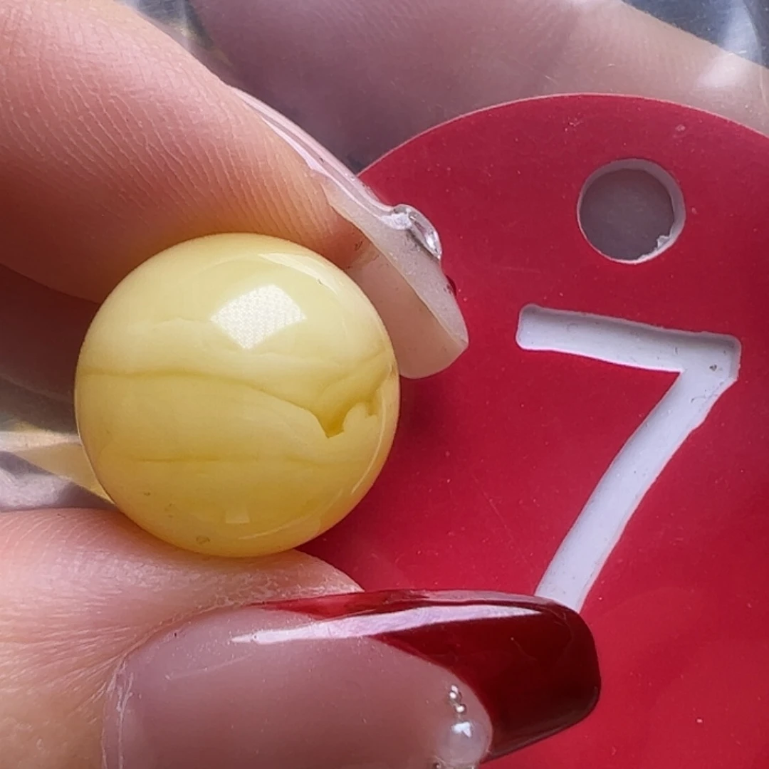 蜜蜡未镶嵌珠宝奇石微瑕13mm圆珠