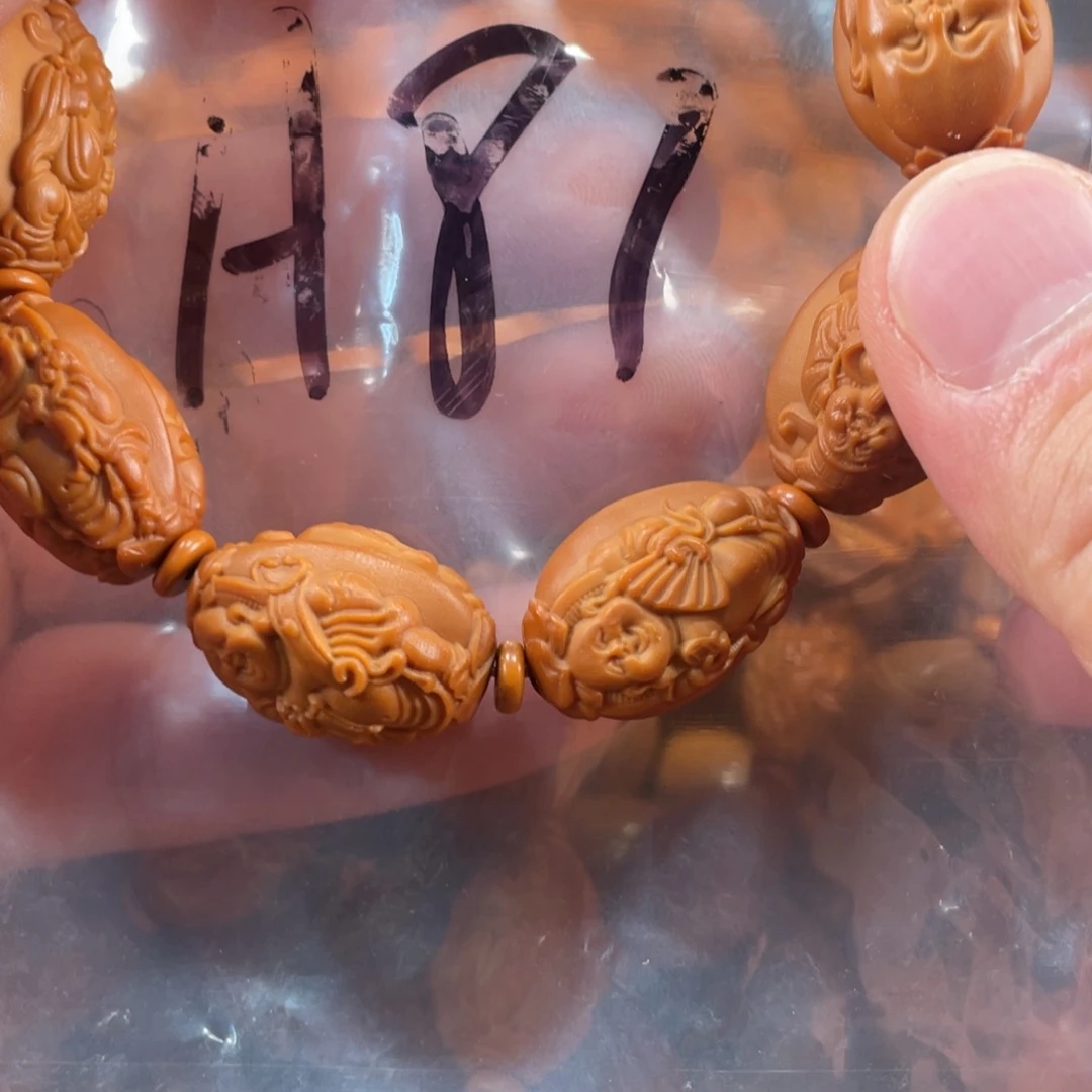 橄榄核手串/手链橄榄核雕工艺手串