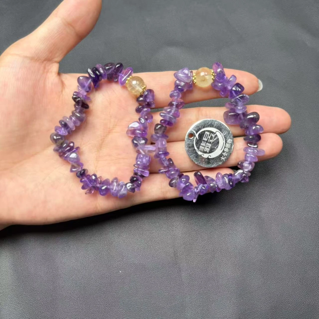 翡昱-SH56-35257-77-水晶随形手串-/约40颗/-多样性发其一-C