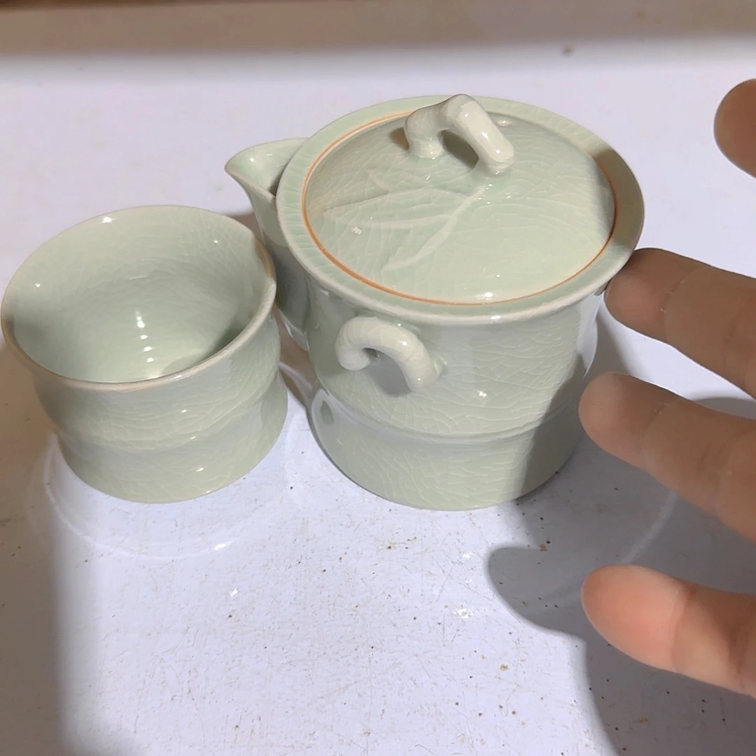 瑕疵茶具，介意勿拍A****化