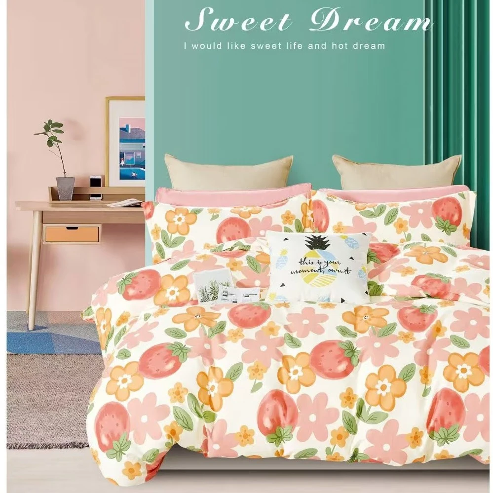 创意定制—100%纯棉加密斜纹柔光棉—风吹一夏