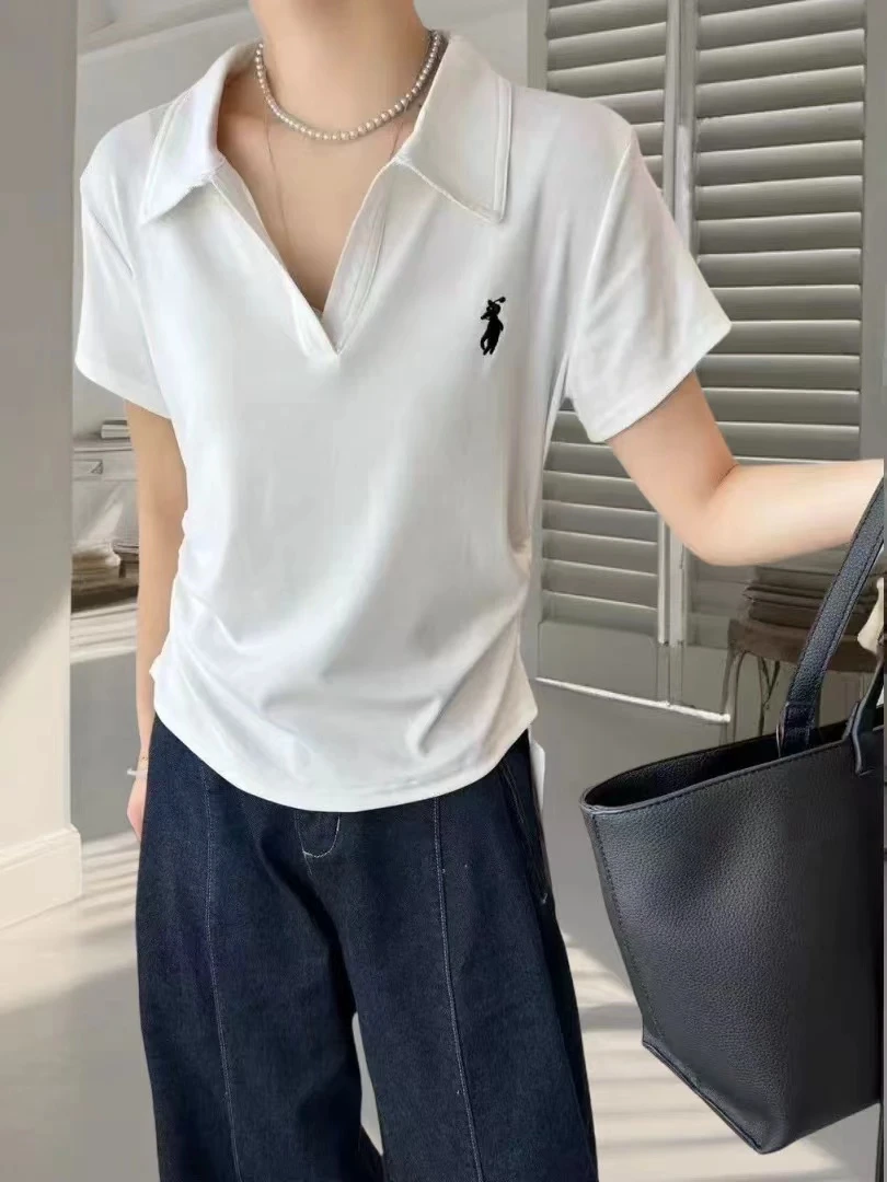 POLO领小马标柔软舒适设计短袖（69）