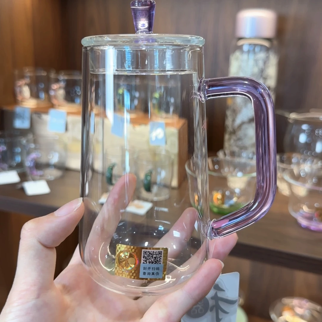 禾器青霓杯浅紫色