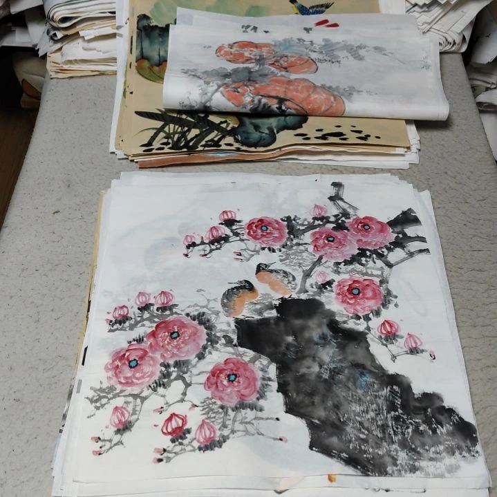 李***）国画国画花鸟花鸟花鸟