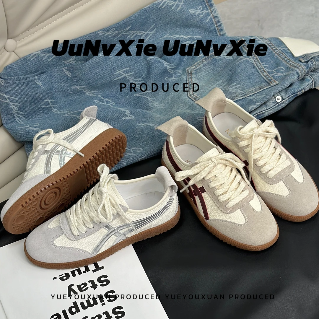 y复古百搭德训鞋时尚平底运动休闲鞋DG1001