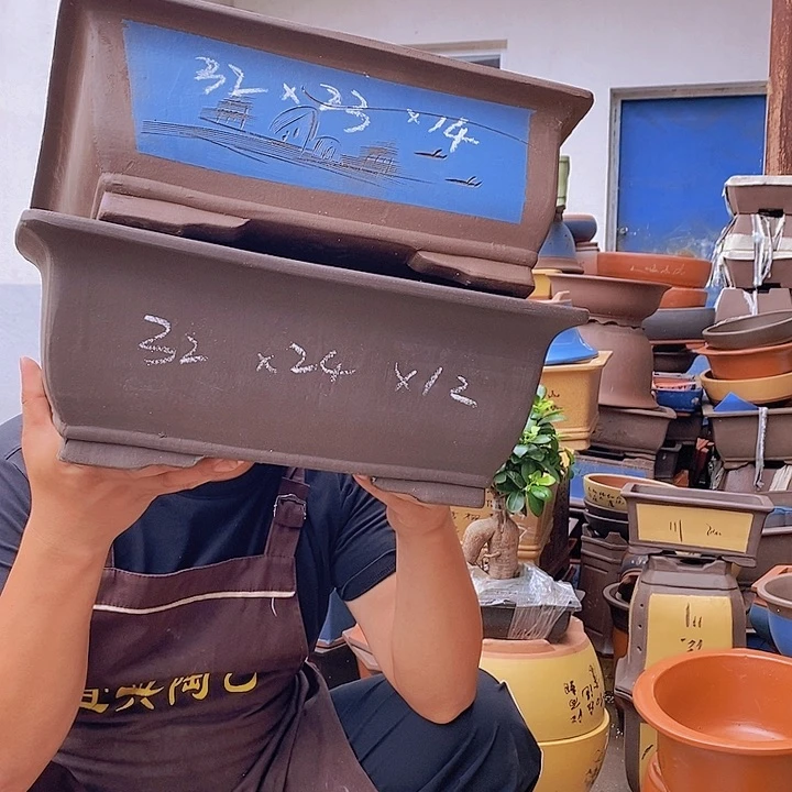 紫砂花盆宜兴紫砂
