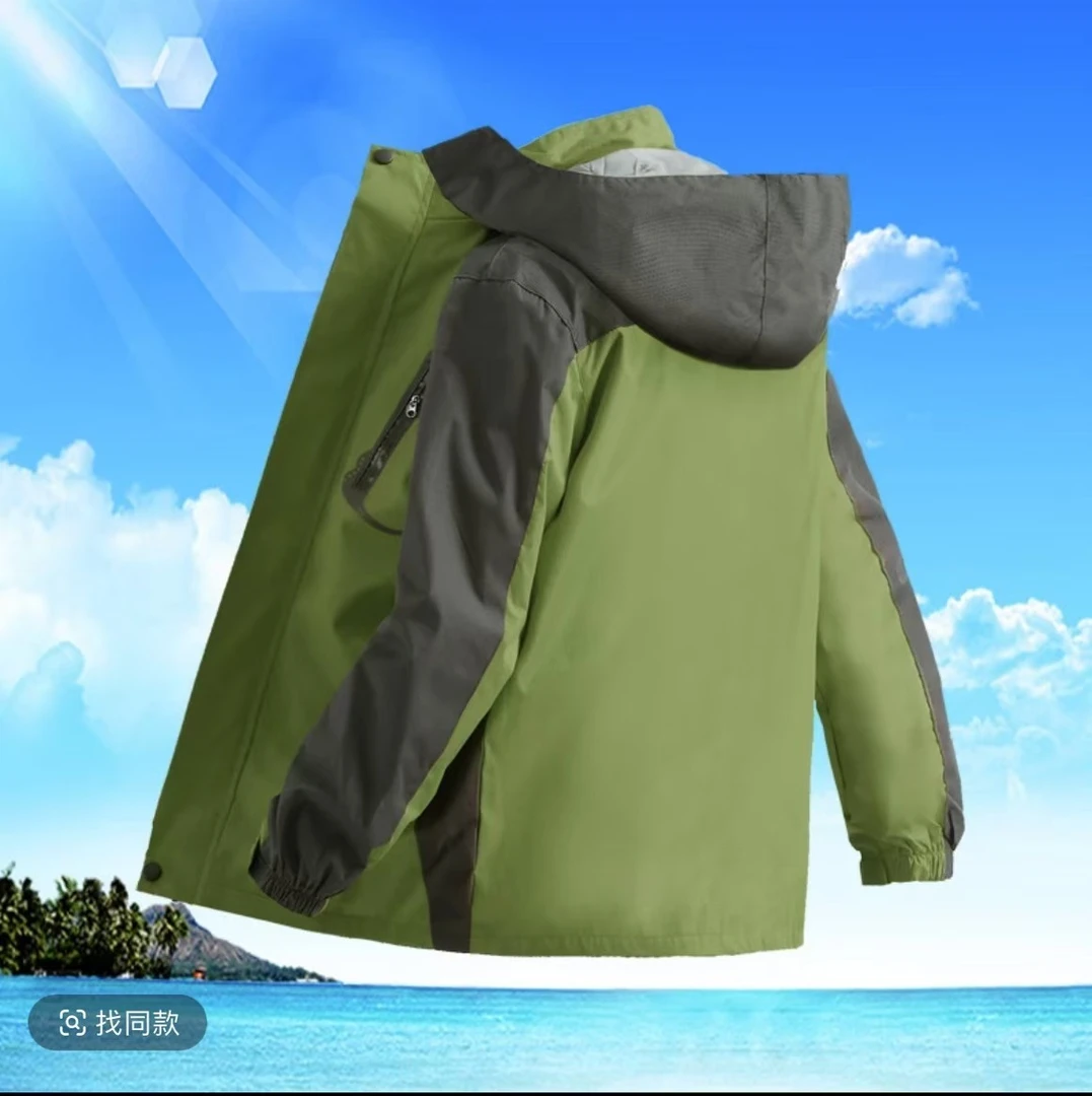 045#ro加绒男士冲锋衣百搭棉衣（微瑕不tui）