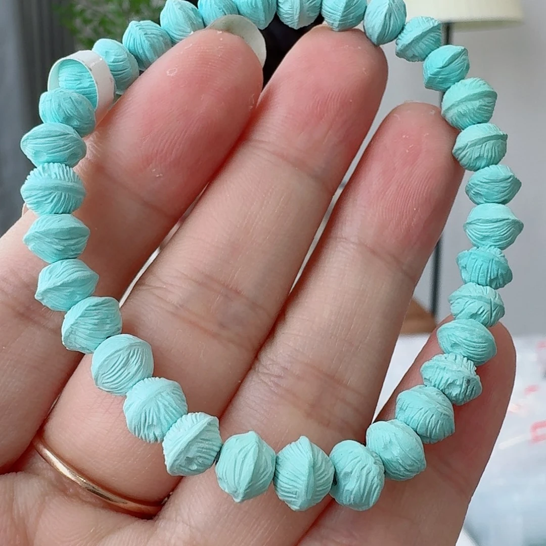 未镶嵌绿松石珠宝奇石