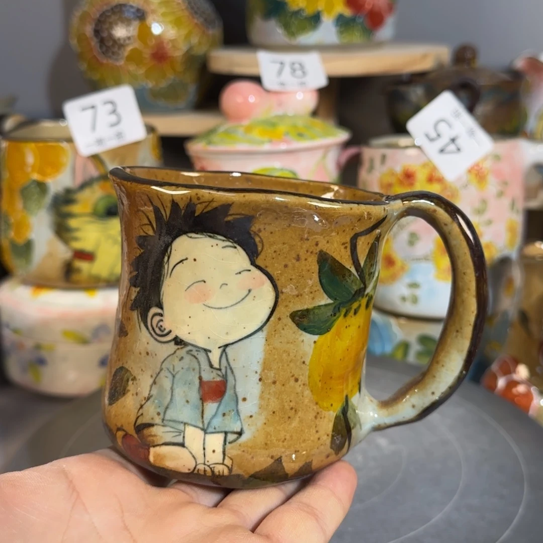 釉下彩手绘（正品发货70